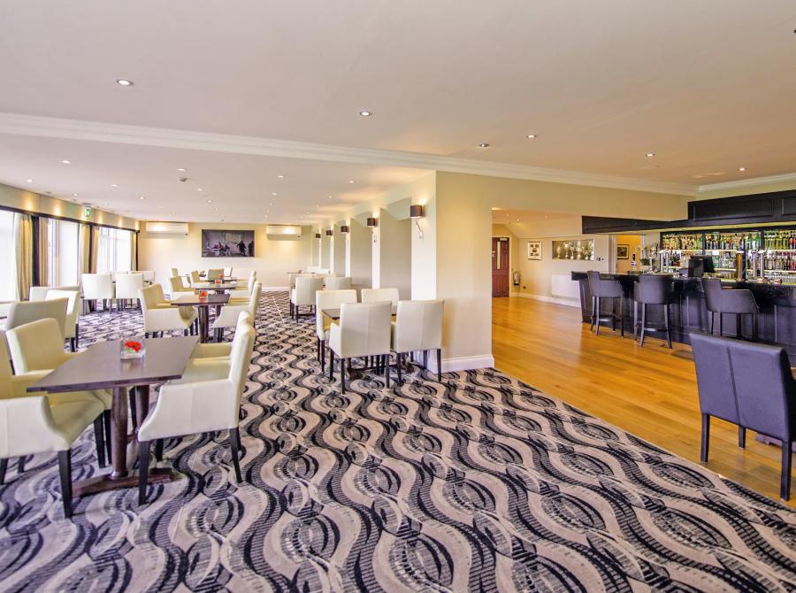 daytime interior of Carlyon Bay Golf Clubhouse